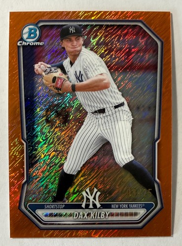 2026 bowman chrome dax kilby - bowman,