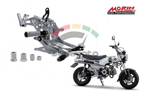 Morin rear set footrests cnc - rear,