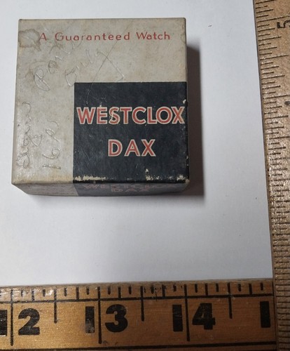 Antique westclox dax pocket - antique,