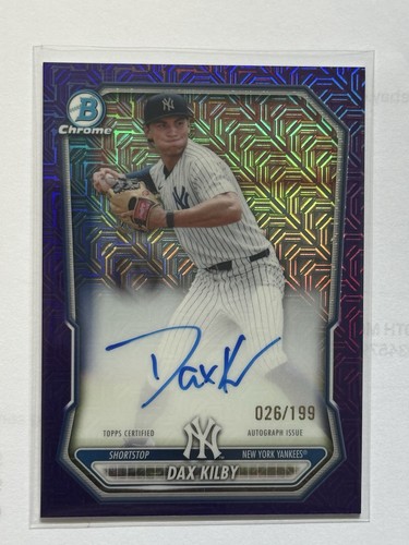 2026 bowman chrome - bowman, kilby