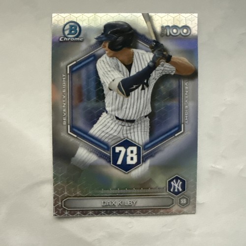 2026 bowman chrome dax kilby - 2026,