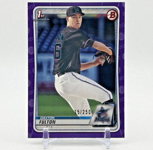 Dax fulton 2020 bowman - dax,