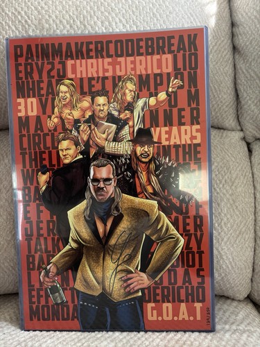 Signed wwe aew - signed,