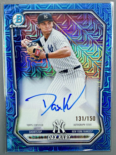 Topps bowman chrome dax - chrome, kilby