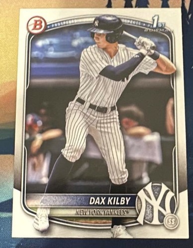 2025 bowman draft dax kilby - draft,