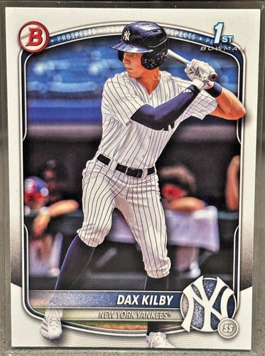 2025 1st bowman draft dax - draft,