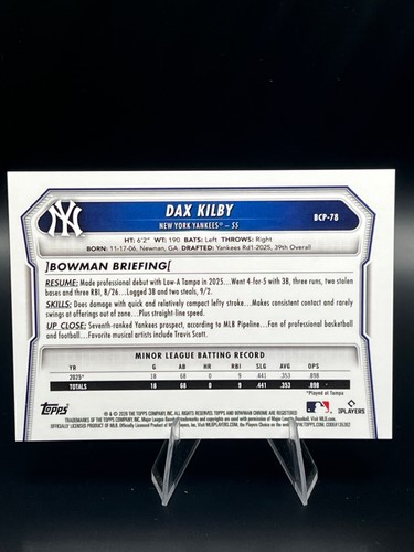2026 bowman bcp - 2026, #bcp-78