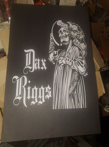 Dax riggs print - riggs, grim