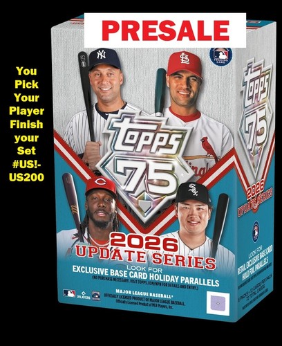 2026 topps update - (presale),